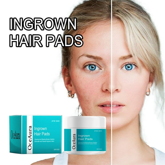 New Year Savings Ingrown Hair Pads Glycolic Acides And Salicylic Acides Pads 10Ml As Show Free Size