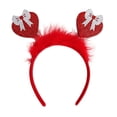 thumbnail image 2 of Eoperou Valentine Day Headband Heart Bowknot Decor Artificial Feather Wedding Dance Headband Hair Fastening Accessories, 2 of 8