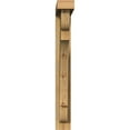 thumbnail image 2 of Ekena Millwork 4"W x 20"D x 32"H Olympic Block Rough Sawn Bracket w/ Offset Brace, Western Red Cedar, 2 of 25