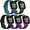 Black/Fuchsia/Green/Plum/Slate, variant on Tianle Compatible with Fitbit Versa 3/Fitbit Versa 4 /Fitbit Sense/Sense 2 Bands for Women Men, Classic Soft TPU Sport Replacement Band for Fitbit Versa 3 & Sense Smartwatches Women Men Small Large