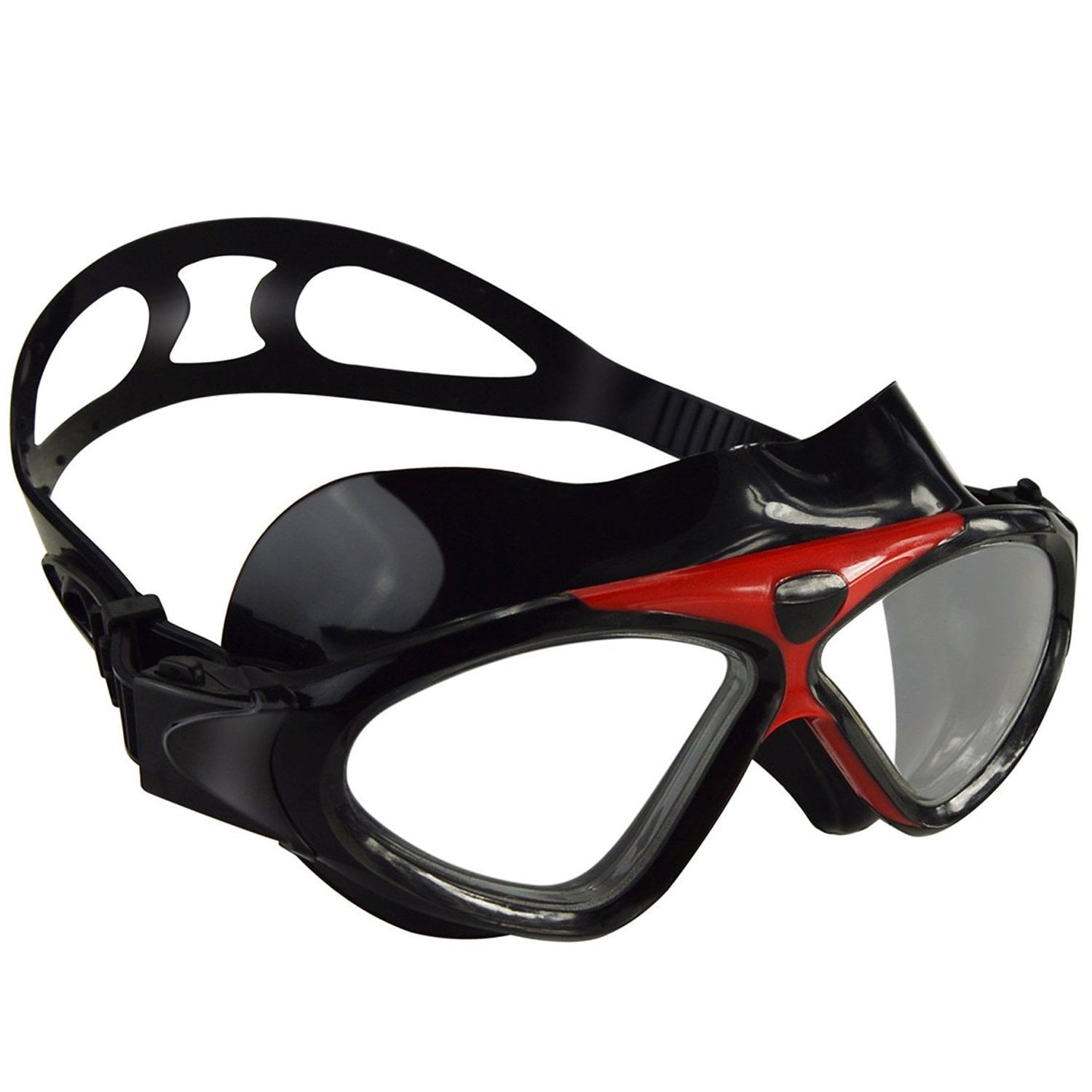 IPOW Swimming Goggles Anti-fog UV Protection No Leaking Goggle Swim Glasses with Adjustable Elastic Bungee Strap for... by IPOW