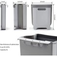thumbnail image 2 of Cubo de basura plegable TUNC gris 9L Sencillez, 2 of 5