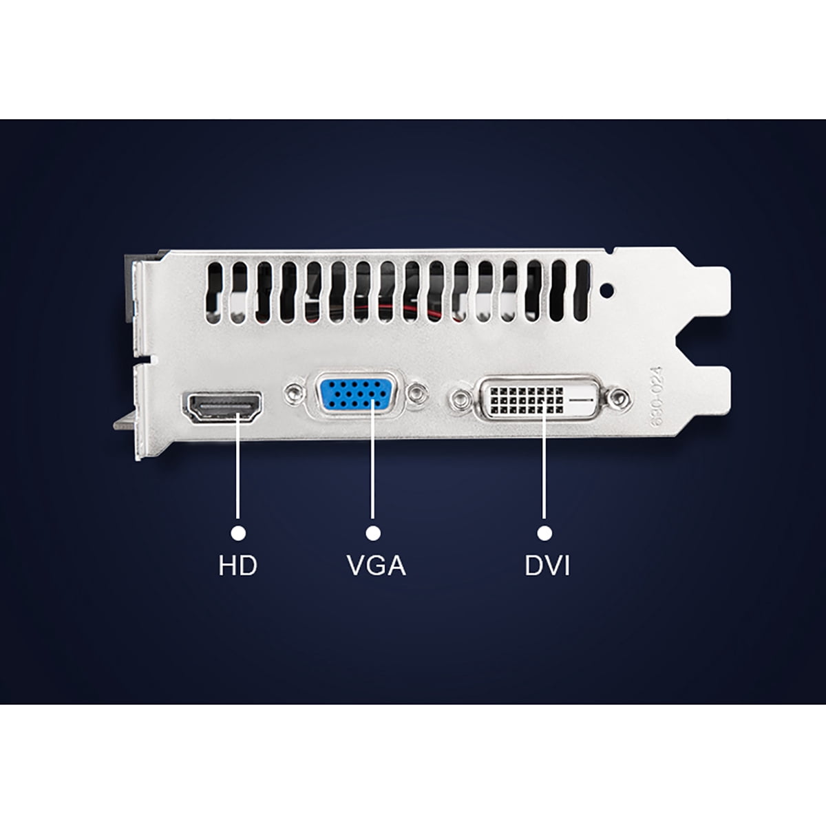 JINGSHA GTX750Ti 4G Gaming Graphics Card,4K HD Output GDDR5 128BIT PC Video Card with Fans