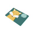 thumbnail image 2 of CADecor Animal Door Mat Home Decor, Cute Smiling Fox Saying Hello Indoor Outdoor Entrance Doormat 23.6x15.7 Inches, 2 of 2