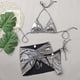 thumbnail image 4 of Tankini de moda para mujer, traje de baño floral de tres piezas, bikini de color liso, trajes de baño de 3 piezas para mujer, trajes de baño tankini para mujer, trajes de baño para mujer, ropa de play, 4 of 9