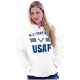 thumbnail image 3 of US Air Force Fly Fight Win USAF Unisex Plus Size Hoodie Brisco Brands 3X, 3 of 5