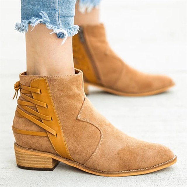 Botas de montar de vaquero de estilo occidental a la moda para mujer, botas informales cálidas de tacón bajo hasta la rodilla, zapatos de tubo medio Wmkox8yii shkj345