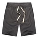 thumbnail image 1 of pstuiky Pantalones cortos deportivos para hombre, Pantalones cortos deportivos holgados de algodón para hombre con cintura de cinco piezas y cordón ajustable. Pantalones cortos cargo, 1 of 4