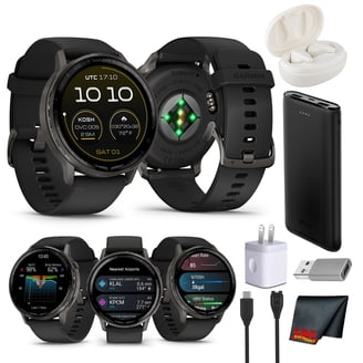 Approach S42 GPS Golf Smartwatch - Carbon Gray w/ Black - Walmart.com