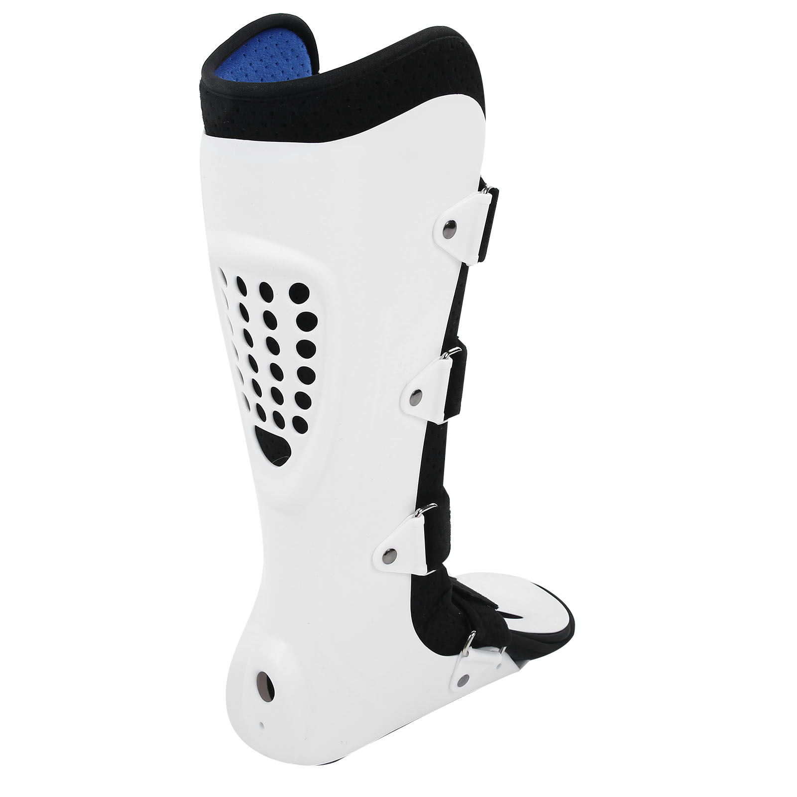 Foot Drop Corrector Porous Ventilated Material Varus Valgus Porous Ventilated Material Ankle Brace Fracture Ankle Joint Fixation Support Single Anti‑Skid, Shock‑Absorbing Ankle Brace