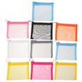 thumbnail image 1 of unbranded 10Ud Bolsa De Malla Colorida Con Cremallera Para Viaje Y Oficina, 1 of 7