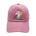 thumbnail image 4 of Girls' Adjustable Cute Unicorn Hats, Baseball Cap for 3-12 Years, 4 of 4