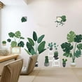 thumbnail image 2 of Efavormart Green Tropical Potted Plants/Planters Wall Decals, Peel & Stick Decor Stickers, 2 of 7