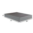 thumbnail image 3 of Dio 9 " Twin Folding Mattress Foundation Base Polyester Metal Frame, 3 of 6