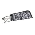 thumbnail image 3 of Rz by Rachel Zoe Womens Cateye Reading Glasses with Case, Black/Light Crystal Teal, Joni +3.00, 3 of 15