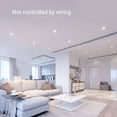 thumbnail image 4 of Riwcyla Zhirui Dimming Downlight WiFi Home APP Smart Remote Control Voice Control 4000K Color Eye Comfort For Smart Home Single Pack, 4 of 6