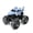 Blue, variant on Amphibious Shark RC Car with Water Spray, Remote Control Monster Truck with 2 Rechargeable Batteries, 360° Spins, LED Lights, All Terrain Toy for Kids