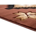 thumbnail image 2 of United Weavers Bristol Area Rug 2050 10450 Caliente Brown Rows Jagged 2' 7" x  7' 4" Rectangle, 2 of 2