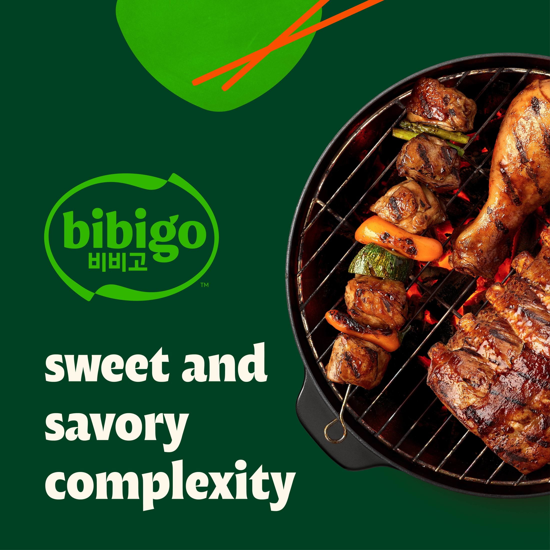 (6 pack) Bibigo Original Korean BBQ Marinade & Sauce, 16.9 oz