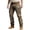 Khaki, variant on BUWTTED Men's Casual Pants Western Cargo Casual Work Trousers with Multiple Utility Pockets Outdoor Daily Wear Khaki Pants L