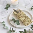 thumbnail image 3 of Cloth Napkins Set of 6 - 20x20 Inches, Beige Brown Green Washable Reusable Table Napkins, Retro Botanical Abstract Art Soft & Absortbent Dining Napkin for Party Wedding Hotel Restaurant, 3 of 8