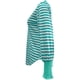 thumbnail image 4 of MHFRRA Blusa Informal Cómoda de Manga Larga con Cuello Redondo y Rayas a La Moda, Suave y Elástica, para Uso Diario Verde, 4 of 5
