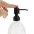 thumbnail image 3 of Unique Bargains 1 Pc Pineapple Shape Soap Dispenser 11.84oz Clear Black, 3 of 6