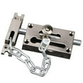 thumbnail image 6 of deevoka 4X Vintage Anti- Door Window Lock Chain Door Bolt Plug Grey, 6 of 8