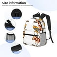 thumbnail image 3 of Easygdp Corgi Dog2 Mochila Casual para Portátil, Mochila para Escuela, Viajes, Negocios, 3 of 6