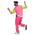 thumbnail image 4 of Adult 80S Tracksuit Retro Hop Windbreaker Disco Tracksuit Sets Colorblock Outfits Set Pink XL, 4 of 6