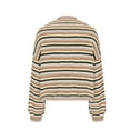 thumbnail image 5 of AUNVITO Women's Striped Knit Cardigan Long Sleeve Lightweight Open Front Soft Polyester Casual Outerwear, 5 of 6