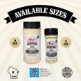 thumbnail image 6 of Smoke n Sanity - SPG (Salt, Pepper, Essence of Garlic Salt) Seasoning, Monash Certified Low FODMAP, Gluten Free, Kosher, Dairy Free, MSG Free, Ideal for Meats, Vegetables, and Dips, 9 oz Shaker, 6 of 9