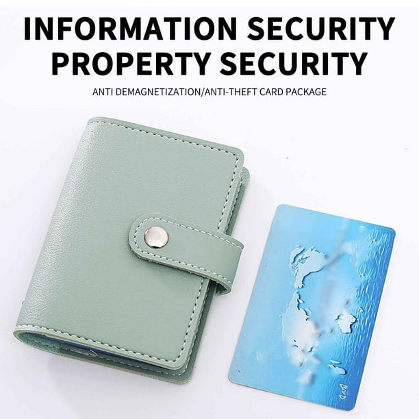 Mini Carpeta de Ahorros para Administrar Su Dinero de Bolsillo en Cualquier Momento, Tarjetas Bancarias Y Estantes de Almacenamiento de Tarjetas de Crédito, Estantes de Bolsillos de Tarjetas para Alma