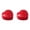 Red 2PCS, variant on YWIYIUD 1PC Red HeartShaped Box for Plush Toy 30 Seconds Festival Voice Recorder Push Button Recordable Device Sound Module for Gifts Recording Voice Message