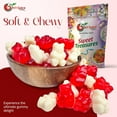 thumbnail image 7 of NY SPICE SHOP Valentine Gummy Bears - 3 Pound - Red & White Gummy Bears - Valentine Gummy Bears Bulk - Valentine Candy Gummy Bears - Valentine Holiday Gummy Bears, 7 of 7