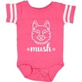 thumbnail image 3 of Inktastic Husky Sled Dog Mush Boys or Girls Baby Bodysuit, 3 of 5