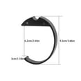 thumbnail image 3 of Stainless Steel Backpack Hook, Student Desk Side Hanger, White Black, 3.94x1.89x1.18in, Detachable & Strong Load-Bearing, 3 of 6