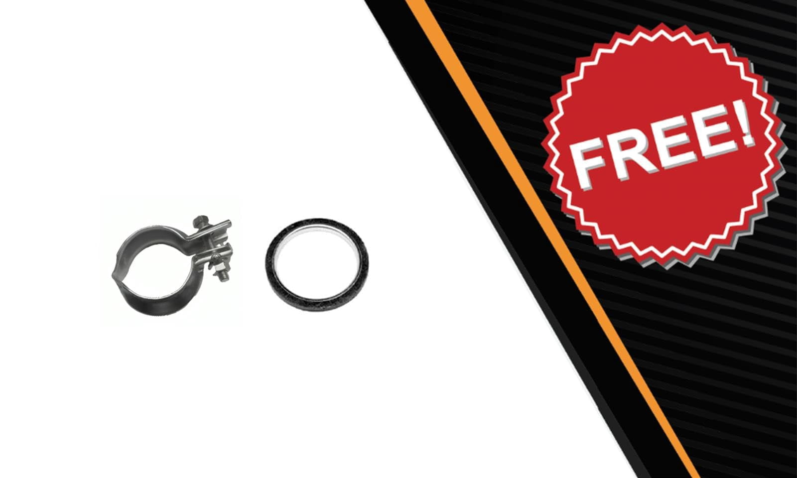 Exhaust Rear Muffler Compatible for 2004-2006 Scion XB 1.5L | Stainless Steel | Northeastern Exhaust | Free Clamp and Gasket Included | Direct-Fit Replacement