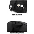 thumbnail image 4 of Mochila escolar de nailon Mochila escolar para niñas de gran capacidad Mochilas (negro), 4 of 5