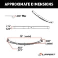 thumbnail image 4 of Lippert Replacement 26" Double-Eye Leaf Spring for RV Trailer Suspension Systems with 2,000-lb. Weight Capacity - 125797, 4 of 4