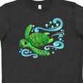 thumbnail image 4 of Inktastic Sea Turtle Swimming Youth T-Shirt, 4 of 5