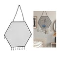 thumbnail image 3 of Jewelry Display Shelf Ears Necklaces Storage Holder Organizer Black, 3 of 8