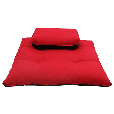 Meditation Zafu And Zabuton Set Cushions Exercise Yoga Mats