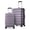 Icy Lilac, variant on American Tourister Roll Out 2-Piece Luggage Set with Spinner Wheels (Carry on/Medium Checked) - Silver