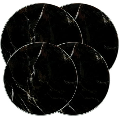 Range Kleen 4-Piece Burner Kover Set, Round, Decorative