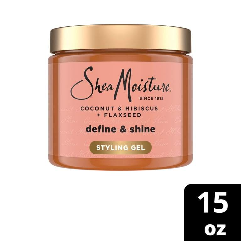 SheaMoisture, Styling Gel, 15 oz, Coconut & Hibiscus Define
