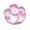 Pink, variant on Rotating Snack Tray Divided Rotating Snack Serving Tray with Lids Spinning Compartment Platter for Dips Veggies Fruits Space-saving for Parties