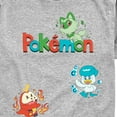 thumbnail image 3 of Pokémon - Gen 9 Chikorita, Tepig, Totodile   - Youth Short Sleeve Graphic T-Shirt, 3 of 5