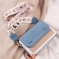thumbnail image 4 of Bolso de mujer de moda con doble correa de hombro ancha y estrecha, bolso cuadrado, bolso de mujer, 4 of 6