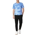thumbnail image 2 of MODA NOVA Big & Tall Men's Tie Dye Tee Short Sleeves Hip Hop Printed T-Shirt, 2 of 5